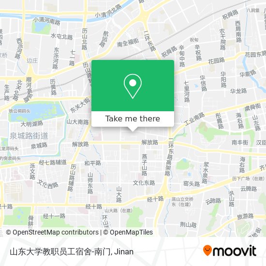 山东大学教职员工宿舍-南门 map