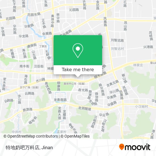 特地奶吧万科店 map