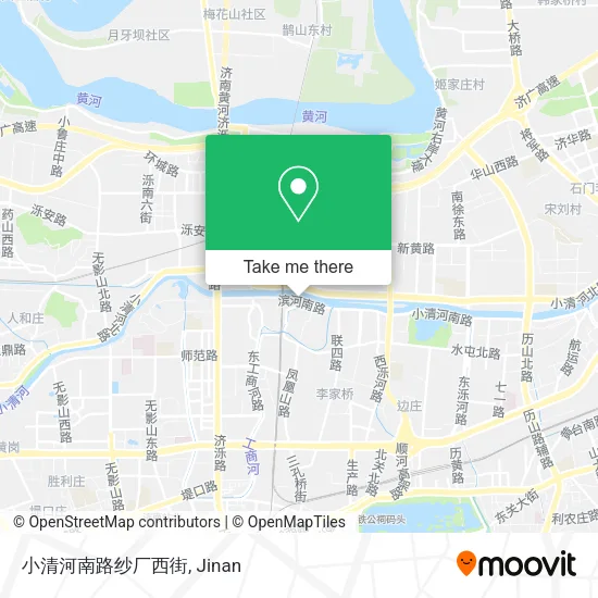 小清河南路纱厂西街 map