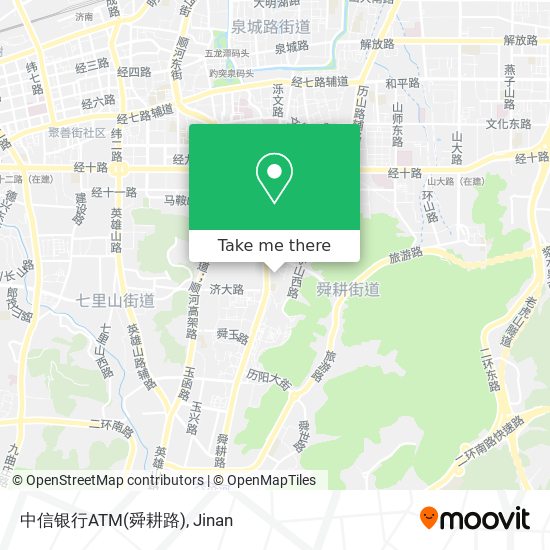 中信银行ATM(舜耕路) map
