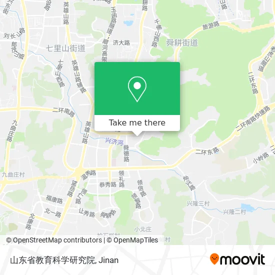 山东省教育科学研究院 map