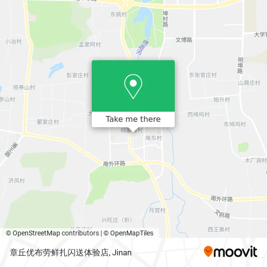 章丘优布劳鲜扎闪送体验店 map