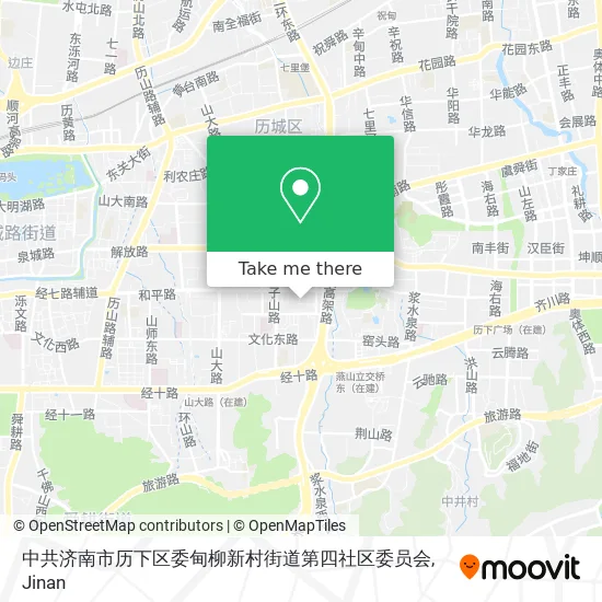 中共济南市历下区委甸柳新村街道第四社区委员会 map