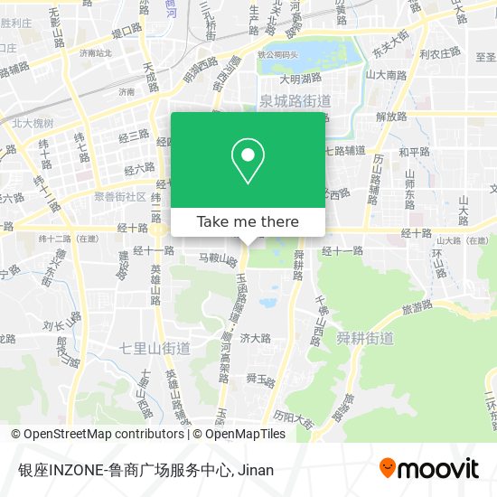 银座INZONE-鲁商广场服务中心 map