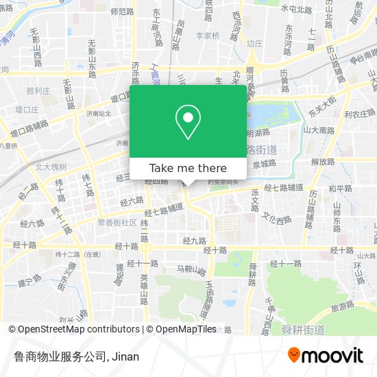 鲁商物业服务公司 map