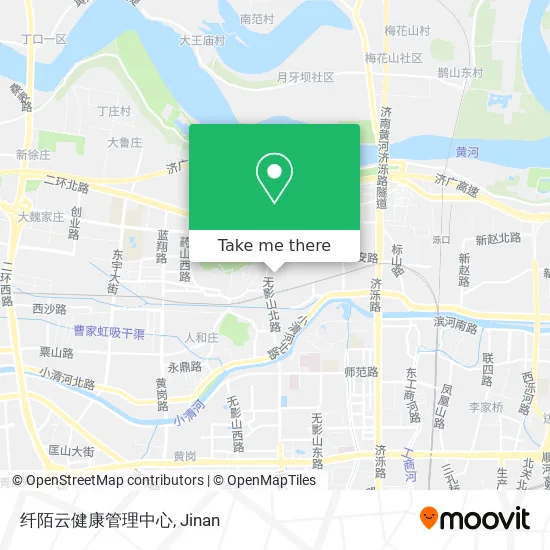 纤陌云健康管理中心 map