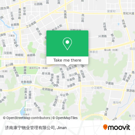 济南康宁物业管理有限公司 map
