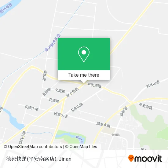 德邦快递(平安南路店) map