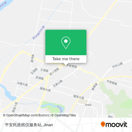 平安民政殡仪服务站 map