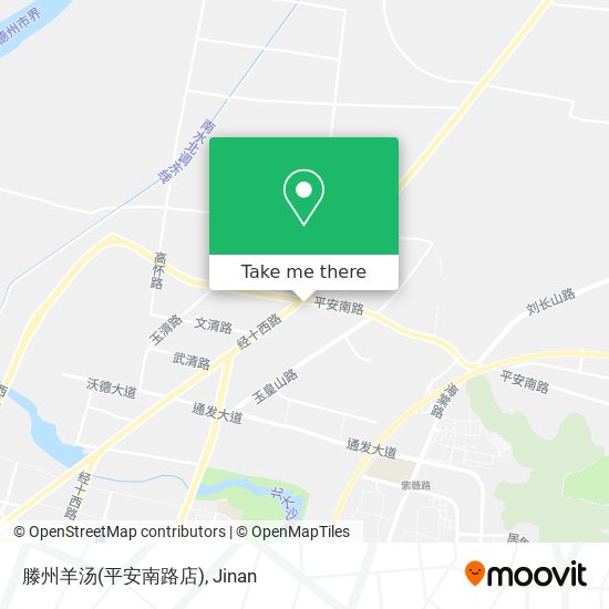 滕州羊汤(平安南路店) map