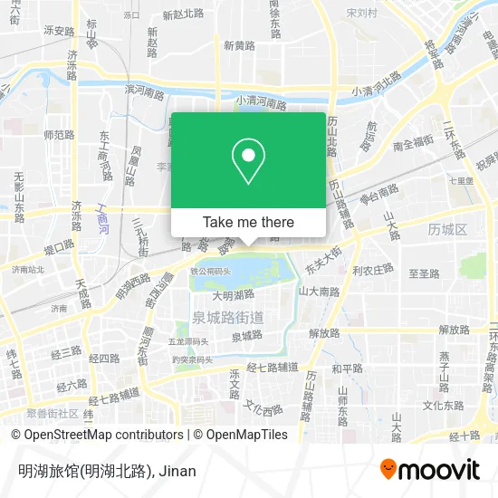 明湖旅馆(明湖北路) map
