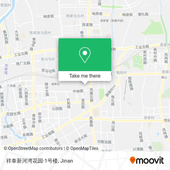祥泰新河湾花园-1号楼 map