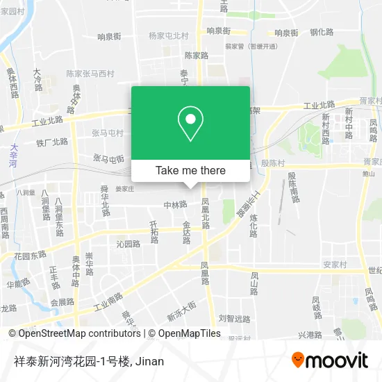 祥泰新河湾花园-1号楼 map