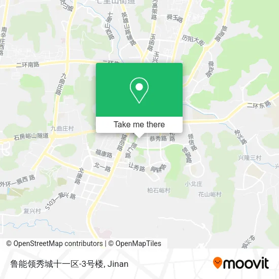 鲁能领秀城十一区-3号楼 map