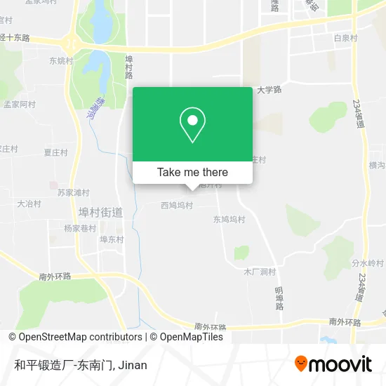 和平锻造厂-东南门 map