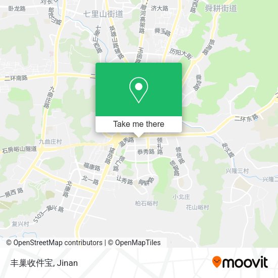丰巢收件宝 map