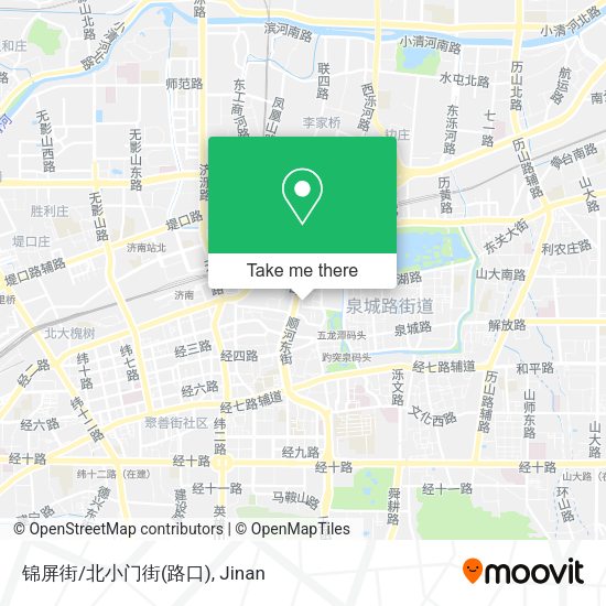锦屏街/北小门街(路口) map