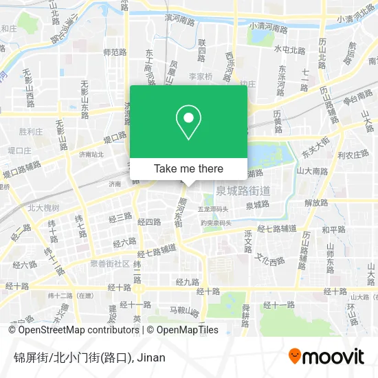 锦屏街/北小门街(路口) map
