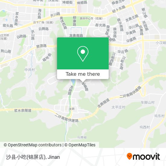 沙县小吃(锦屏店) map