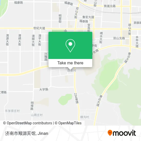 济南市顺源宾馆 map