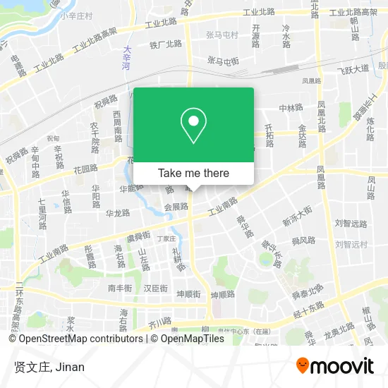 贤文庄 map