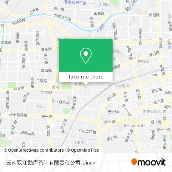 云南双江勐库茶叶有限责任公司 map
