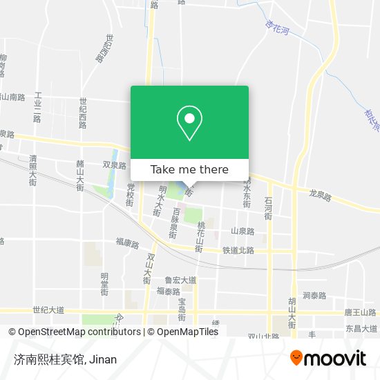 济南熙桂宾馆 map