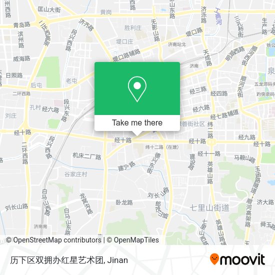 历下区双拥办红星艺术团 map