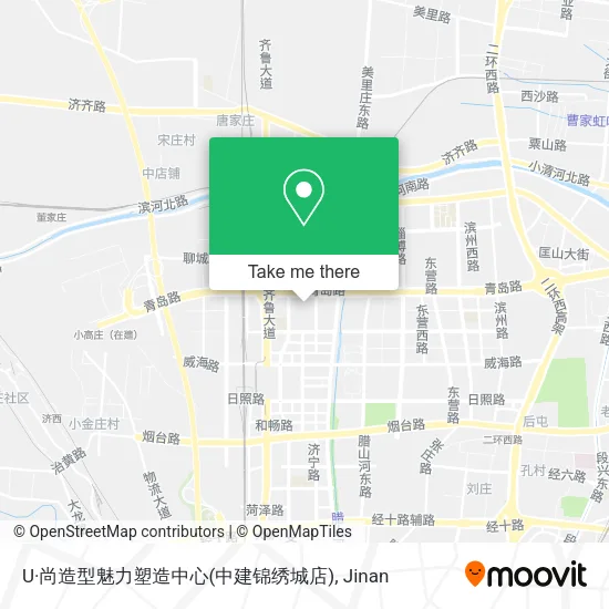 U·尚造型魅力塑造中心(中建锦绣城店) map