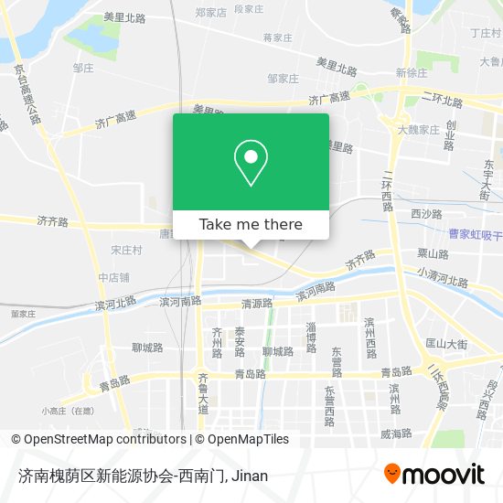 济南槐荫区新能源协会-西南门 map
