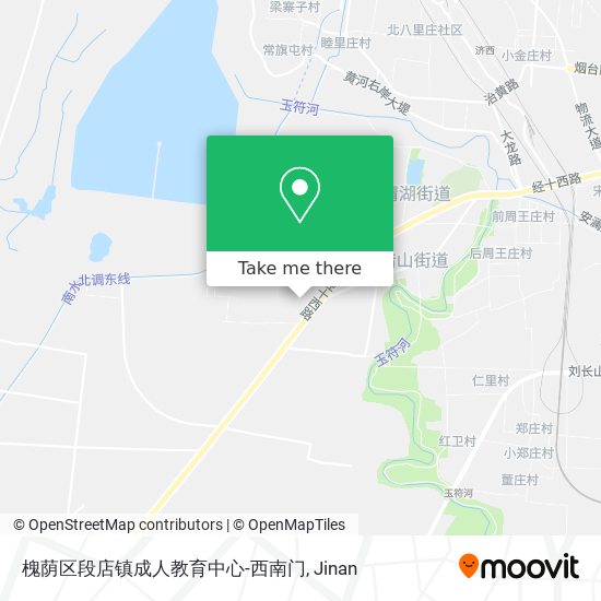 槐荫区段店镇成人教育中心-西南门 map