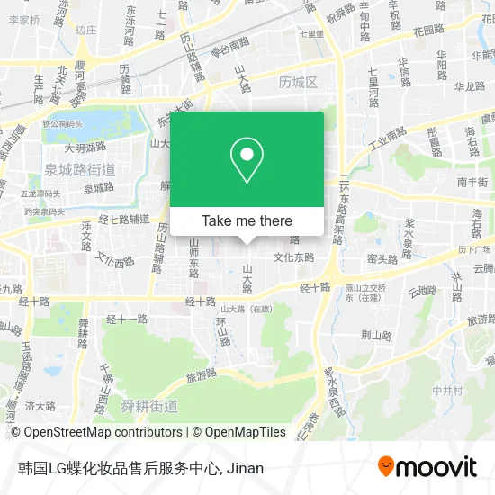 韩国LG蝶化妆品售后服务中心 map