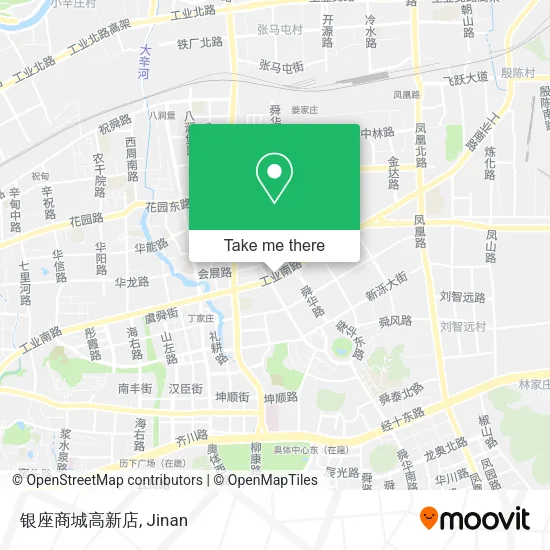 银座商城高新店 map