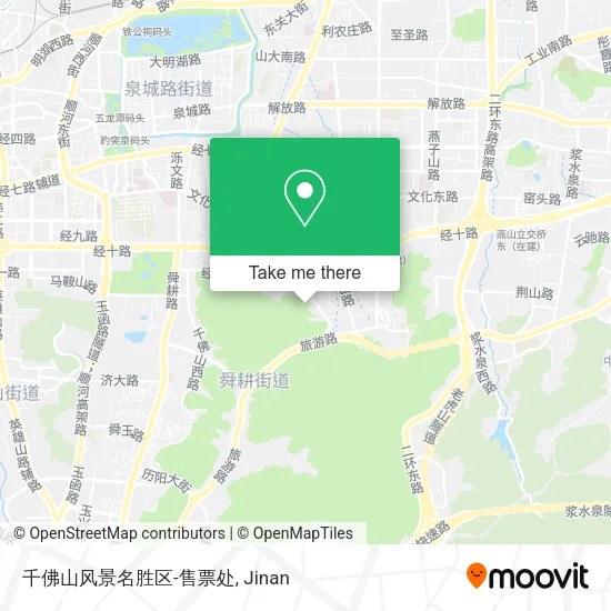千佛山风景名胜区-售票处 map