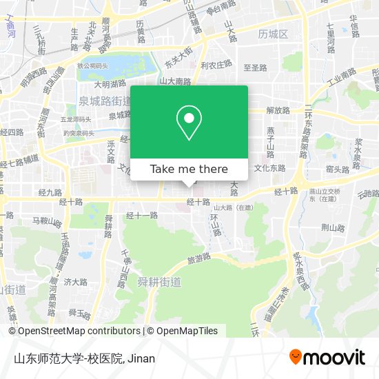 山东师范大学-校医院 map