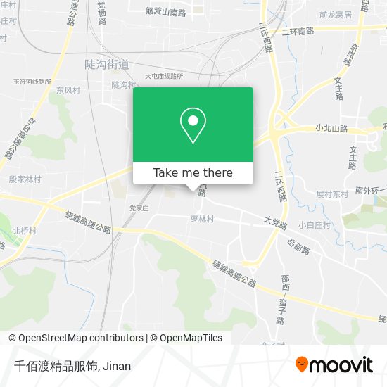 千佰渡精品服饰 map