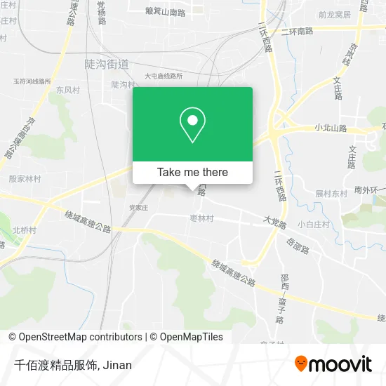 千佰渡精品服饰 map