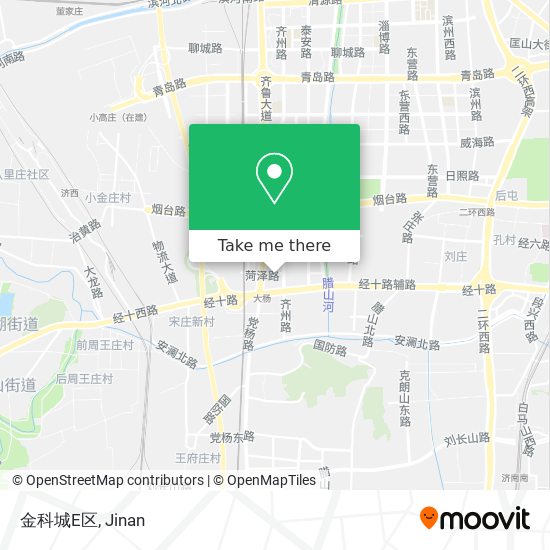 金科城E区 map