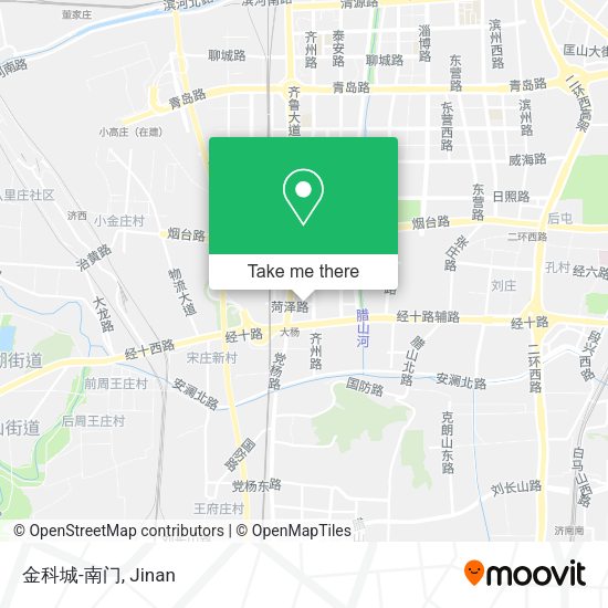 金科城-南门 map
