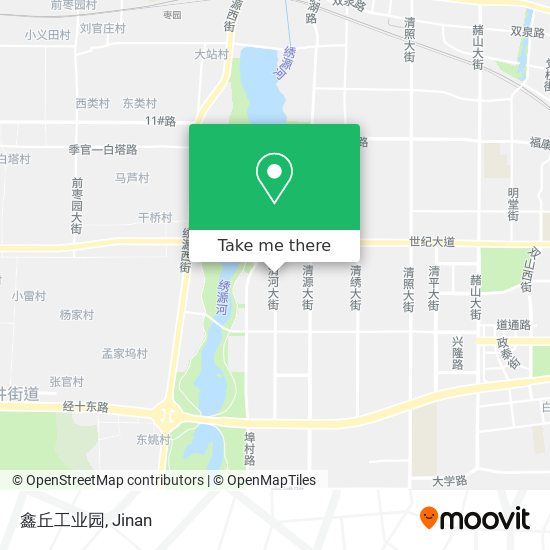 鑫丘工业园 map