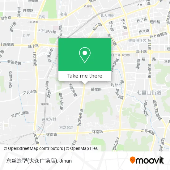 东丝造型(大众广场店) map