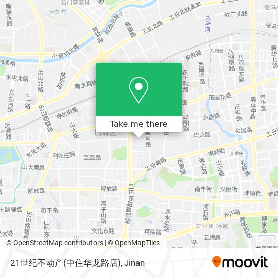 21世纪不动产(中住华龙路店) map