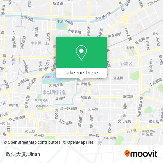 政法大厦 map