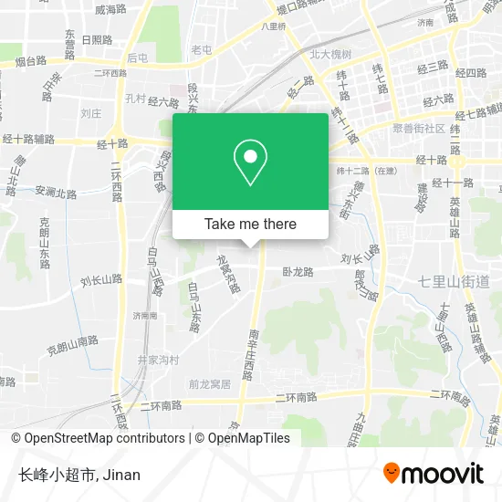 长峰小超市 map