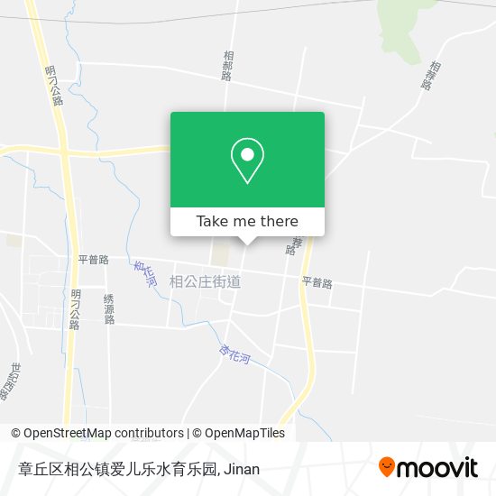 章丘区相公镇爱儿乐水育乐园 map