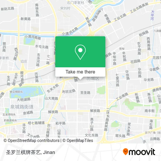 圣罗兰棋牌茶艺 map