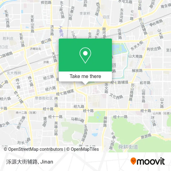 泺源大街辅路 map