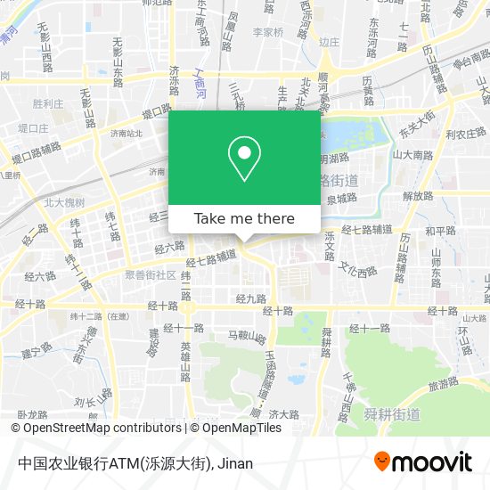 中国农业银行ATM(泺源大街) map