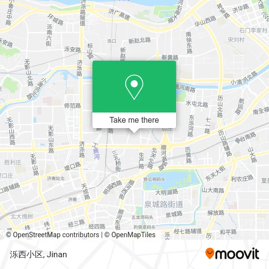 泺西小区 map