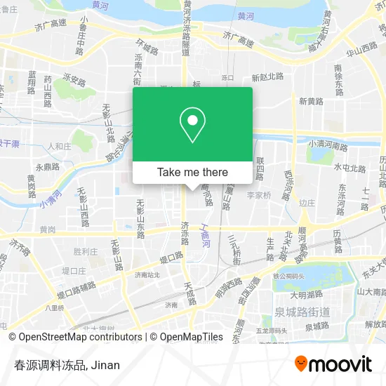 春源调料冻品 map